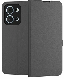Чехол-книжка Krutoff Eco Book для Xiaomi Redmi 15C, серый 