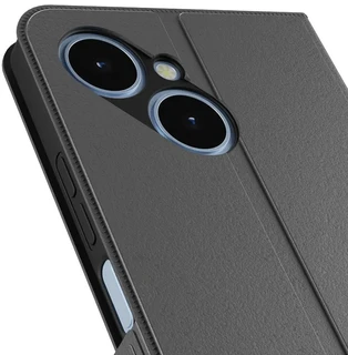Чехол-книжка Krutoff Eco Book для TECNO Spark 40C, серый 