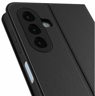 Чехол-книжка Krutoff Eco Book для Samsung Galaxy A17, черный 