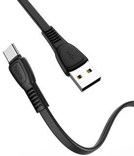 Кабель Hoco X40 Noah USB2.0 Am - USB Type-C 1 м, 3.0A, черный 