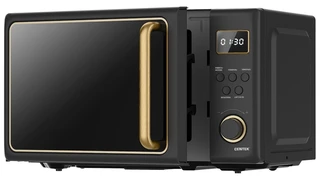 Микроволновая печь CENTEK CT-1565 Black, черный/золотой 