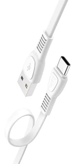 Кабель Hoco X40 Noah USB2.0 Am - Type-C 1 м, 3A, белый 