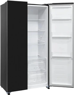 Холодильник KRONA EISKALT 9159 SBS TNF DARK INOX, черный 