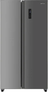Холодильник KRONA EISKALT 9159 SBS TNF INOX, нержавеющая сталь 