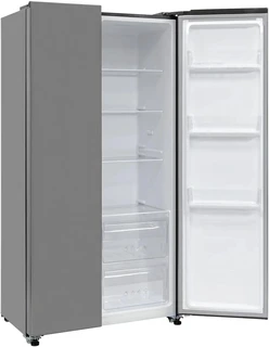 Холодильник KRONA EISKALT 9159 SBS TNF INOX, нержавеющая сталь 