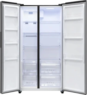 Холодильник KRONA EISKALT 9159 SBS TNF INOX, нержавеющая сталь 