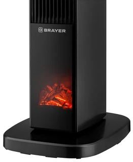 Тепловентилятор BRAYER BR4867, черный 