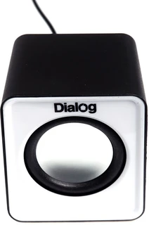 Колонки 2.1 Dialog Colibri AC-202UP, черный/белый 