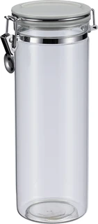 Банка для сыпучих продуктов Regent Inox Linea Desco, 1.8 л 