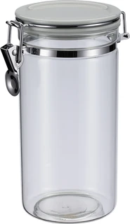 Банка для сыпучих продуктов Regent Inox Linea Desco, 1.2 л 