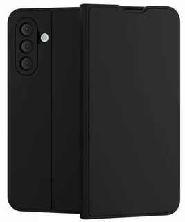 Чехол-книжка Krutoff Magnet Book для Samsung Galaxy A17, черный 