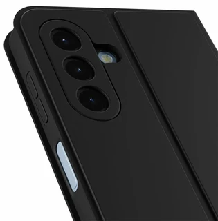 Чехол-книжка Krutoff Magnet Book для Samsung Galaxy A17, черный 