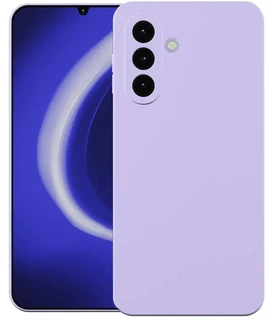 Чехол-накладка Krutoff Silicone Case для Samsung Galaxy A17, лаванда 