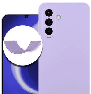 Чехол-накладка Krutoff Silicone Case для Samsung Galaxy A17, лаванда 