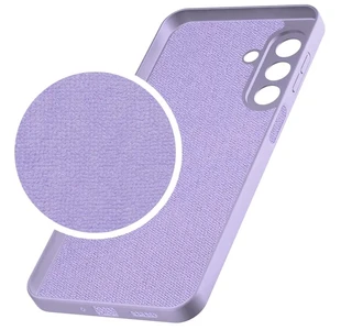 Чехол-накладка Krutoff Silicone Case для Samsung Galaxy A17, лаванда 