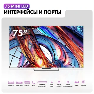 Телевизор 75" Haier Mini LED 