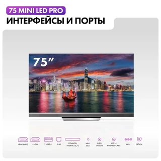 Телевизор 75" Haier Mini LED Pro 