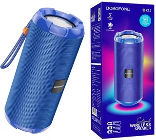 Колонка портативная Borofone BR15 Peacock blue 