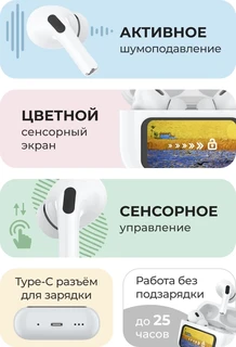 Наушники TWS Geozon Delight White 