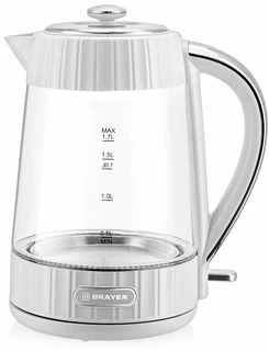 Чайник BRAYER BR1076, белый 