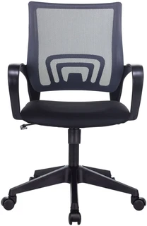 Кресло офисное Бюрократ CH-695N/DG/TW-11, серый/чёрный 