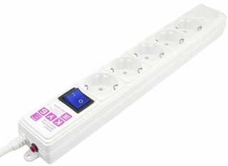 Сетевой фильтр Power Cube SPG6-A2, 5 м, белый 