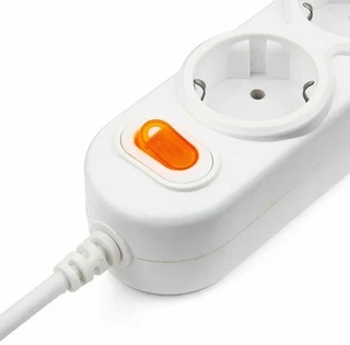 Сетевой фильтр Power Cube PC-2-3M, 3 м, белый 