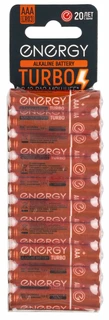 Батарейка ААА Energy Turbo LR03/10KS, 10 шт 
