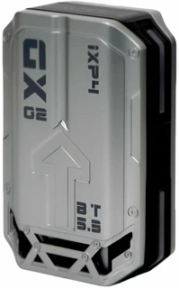 Наушники TWS Aksberry GX02, черный/серебристый 