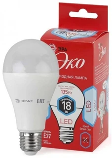 Лампа светодиодная  ЭРА ECO LED A65-18W-840-E27 