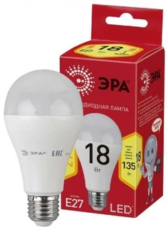 Лампа светодиодная  ЭРА ECO LED A65-18W-827-E27 