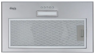 Встраиваемая вытяжка Oasis VM-52S, серебристый 