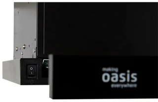 Вытяжка Oasis UV-60G, черный 