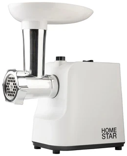 Мясорубка HomeStar STM-2039, белый 