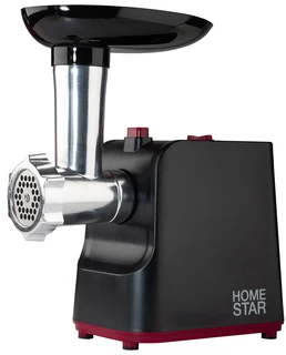 Мясорубка HomeStar STM-2039, черный 