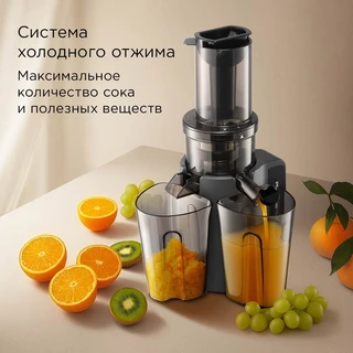 Соковыжималка REDMOND J1405, серый 