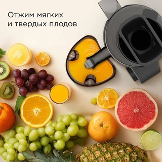 Соковыжималка REDMOND J1405, серый 