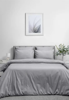 Комплект постельного белья Волшебная Ночь Gray Cloud 2‑спальный, ранфорс, наволочки 70х70 см 