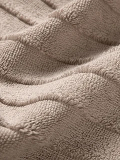 Комплект полотенец Verossa Steps texture кофе 2 шт: 50х90 см, 70х140 см; махра 