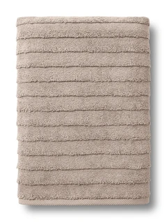 Комплект полотенец Verossa Steps texture кофе 2 шт: 50х90 см, 70х140 см; махра 