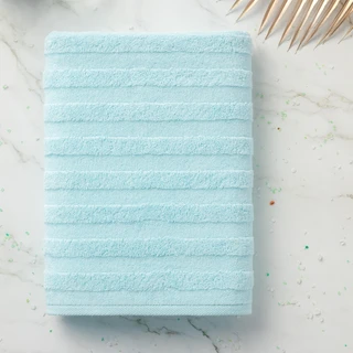 Полотенце Verossa Stripe нежно-голубой 50х90 см, махра 