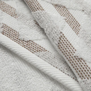 Полотенце Verossa Relax белый 70х140 см, махра 