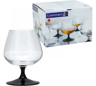 Набор бокалов для коньяка Luminarc Домино, 410 мл, 4 шт 