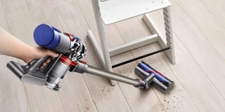 Пылесос вертикальный Dyson V8 Advanced SV25, серебристый 