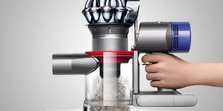 Пылесос вертикальный Dyson V8 Advanced SV25, серебристый 