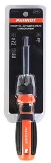 Отвертка со сменными битами Patriot SPS-8 