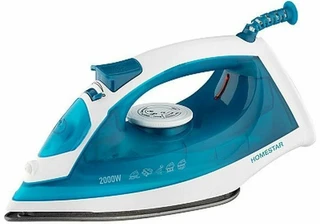 Утюг HOMESTAR HS-4010, белый/синий 