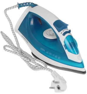 Утюг HOMESTAR HS-4010, белый/синий 