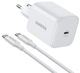 Сетевое зарядное устройство UGREEN X524, белый 