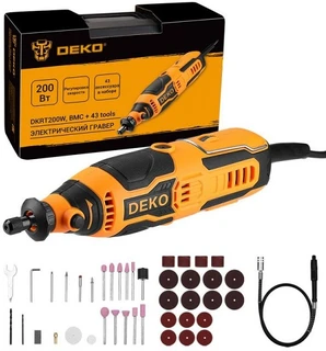 Гравер электрический DEKO DKRT200 